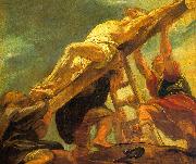 Peter Paul Rubens The Raising of the Cross Spain oil painting artist